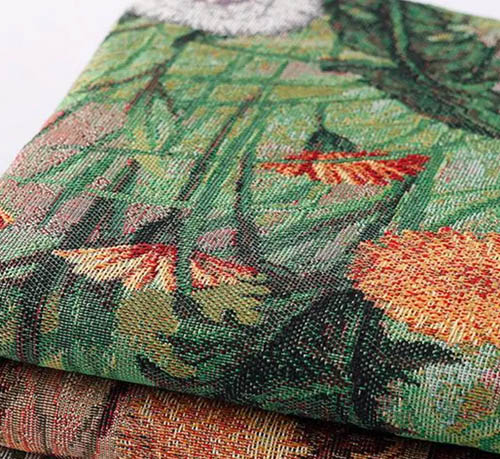 Jacquard Fabric GREEN DJ16