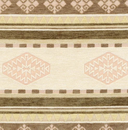Ivory Jacquard Fabric with Gold Patterns GJ03 - Image 2