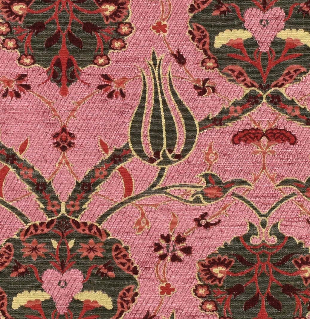 Jacquard Fabric PINK GJ16 - Image 2