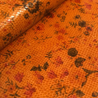 Cream Leather Fabric | Fabric Light Brown LL75