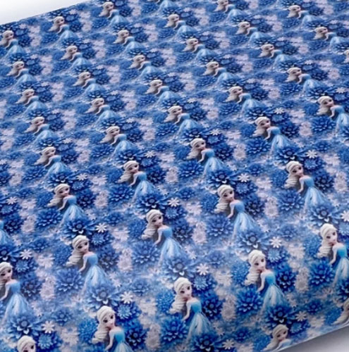 Leather Fabric Blue ML03 (Copy)