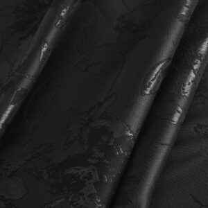 Black Dior Fabric for Shoes, Sewing DJ19