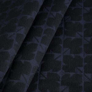 Jacquard Fabric NAVY DJ07