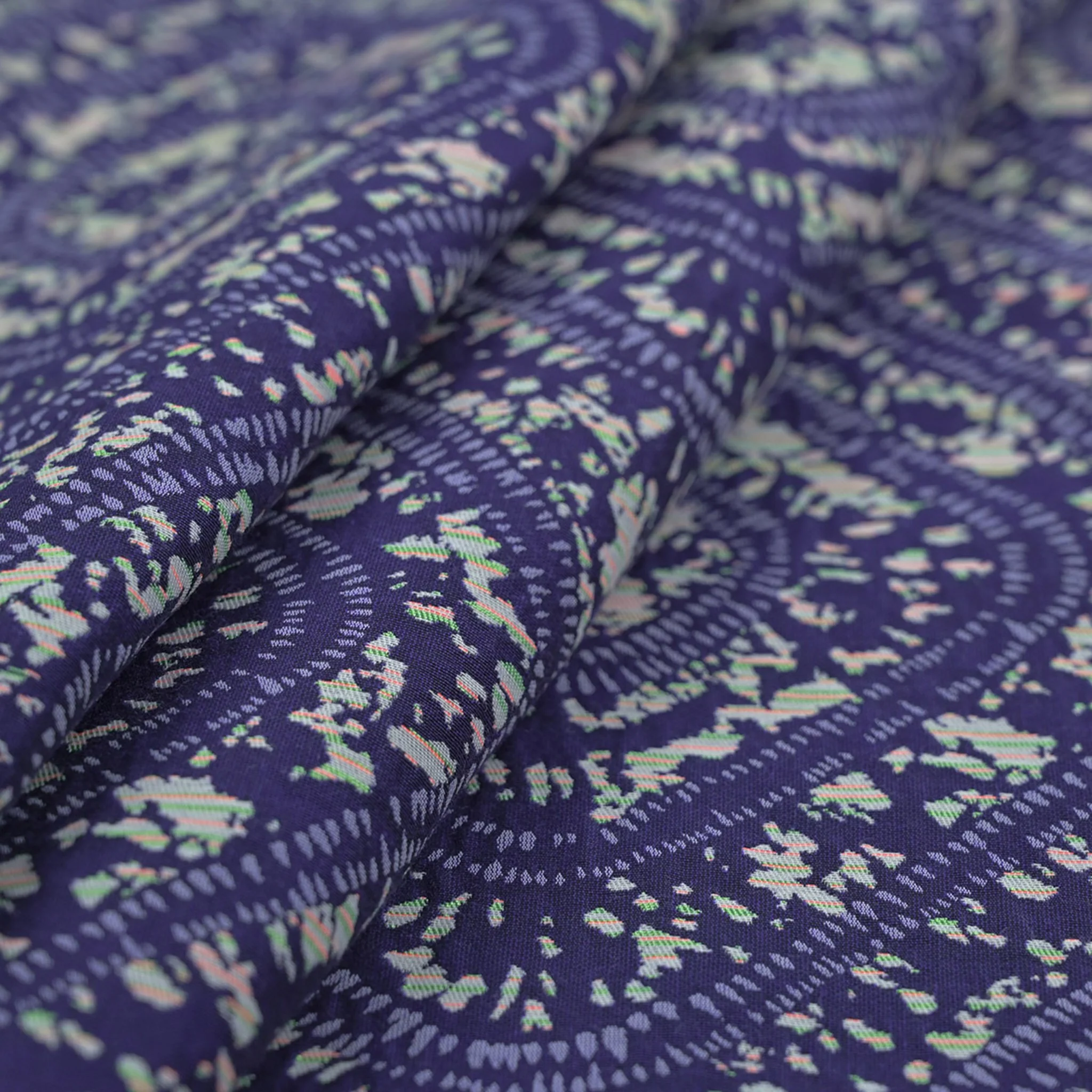 Jacquard Fabric PURPLE DJ18